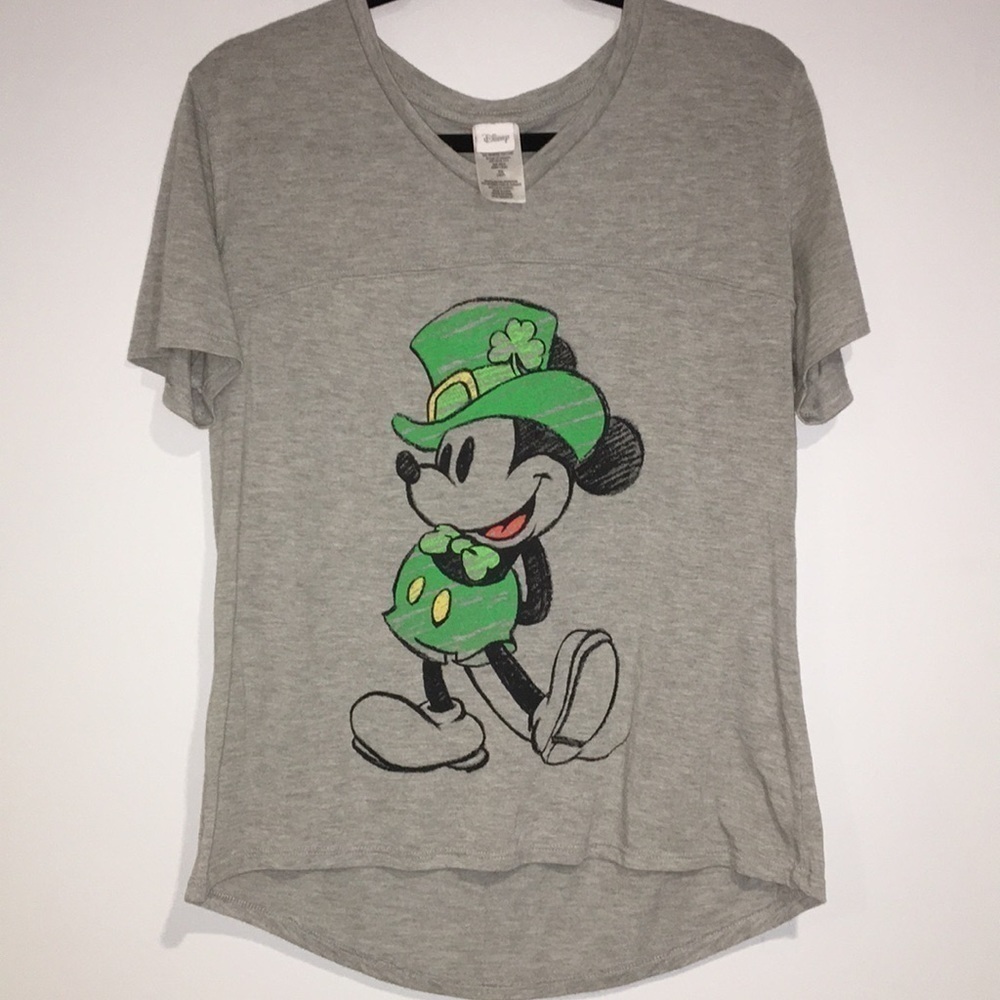 Disney St. Patrick’s Day Mickey Mouse Shamrock Top